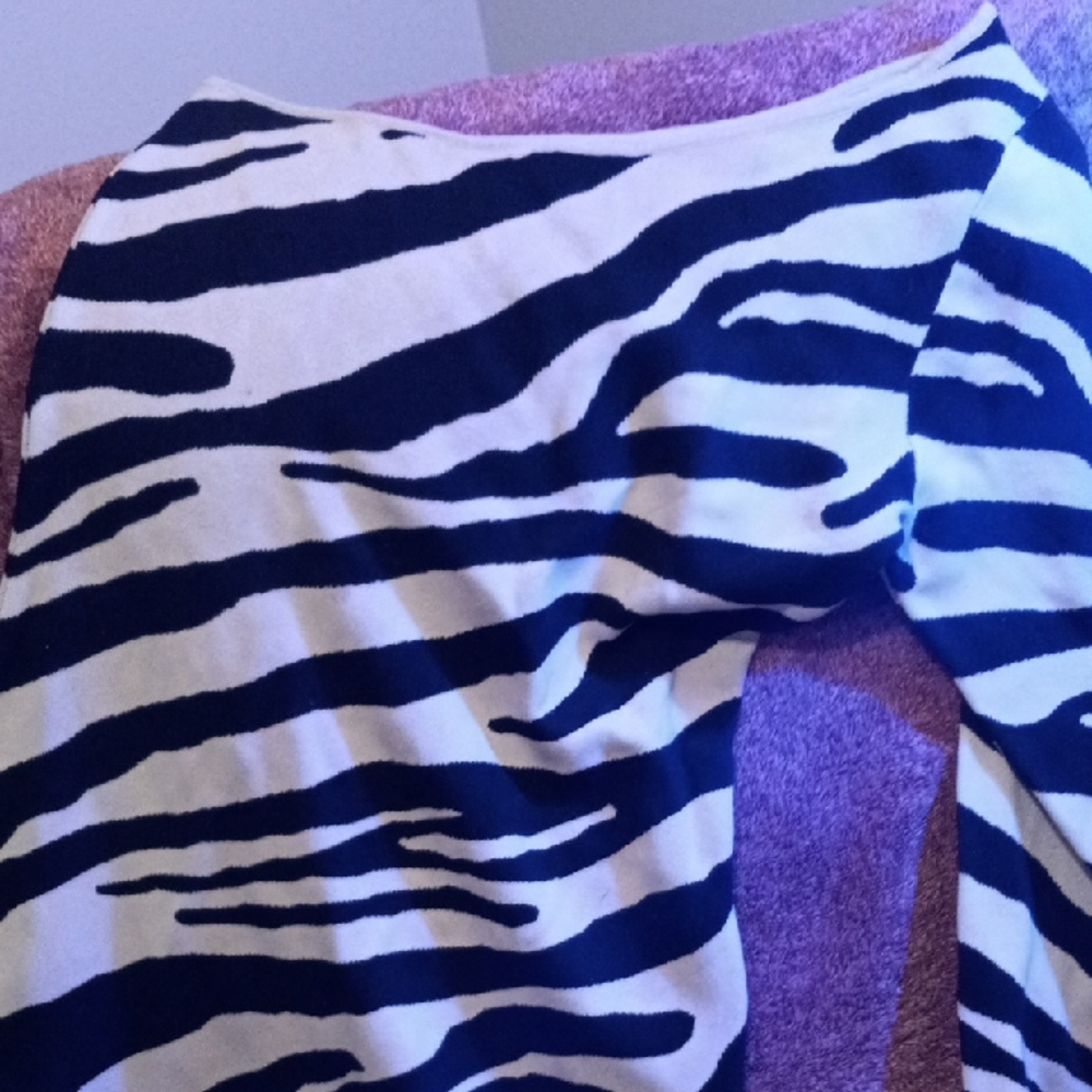 Zebra Print Dress